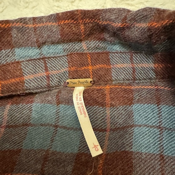 Free People Flowy Tunic/ Button Down - Picture 3 of 6